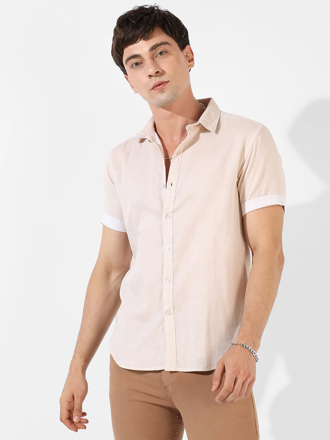Solid Casual Shirt - Image 2