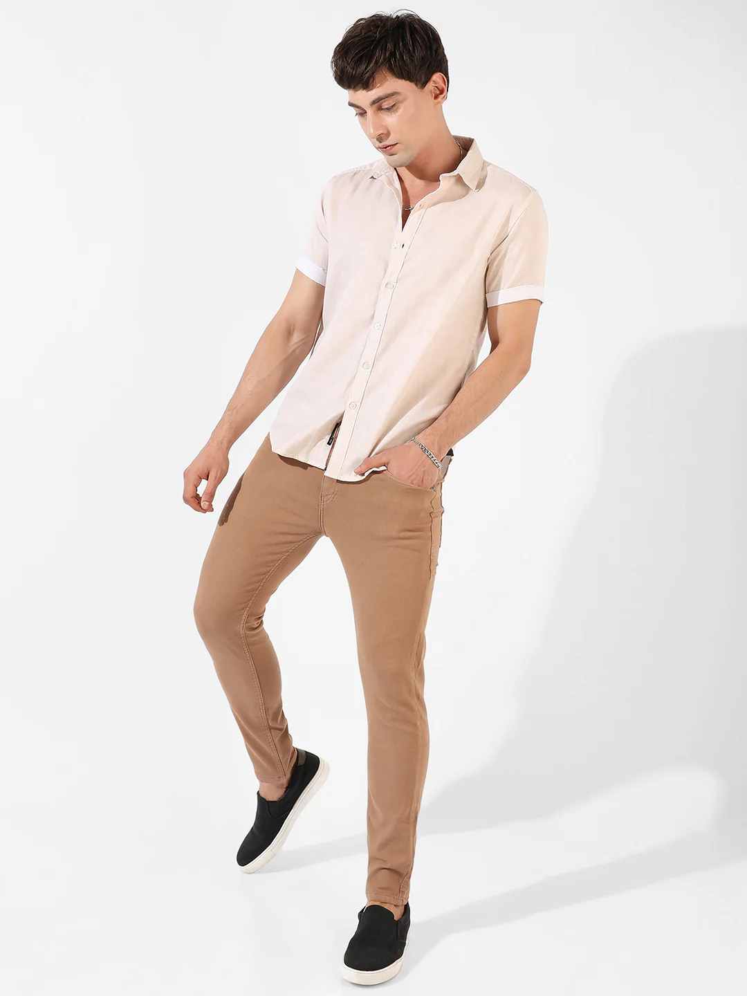 Solid Casual Shirt - Image 5