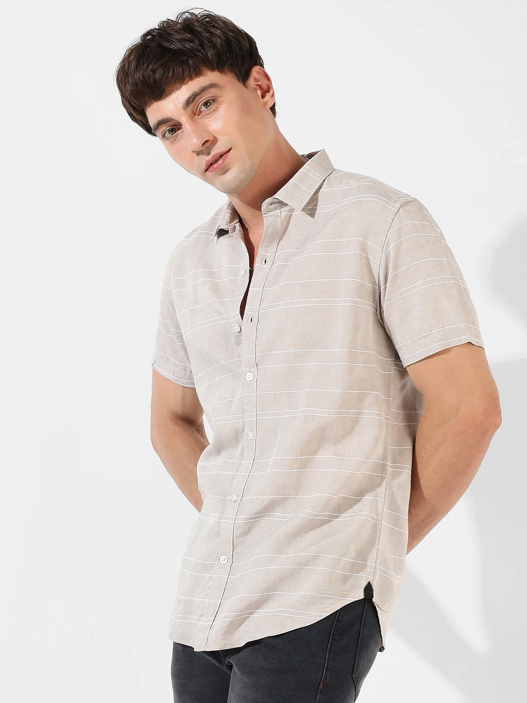 Textured Casual Shirt - Image 3