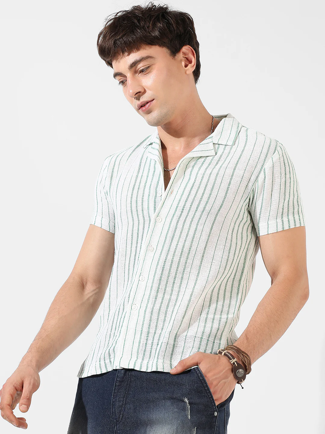 Striped Casual Shirt - Image 3