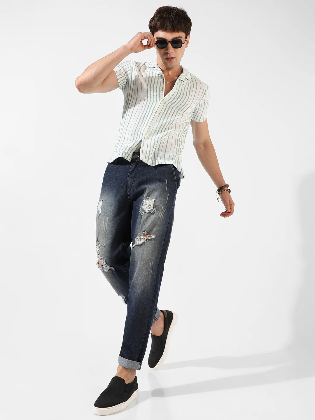 Striped Casual Shirt - Image 6