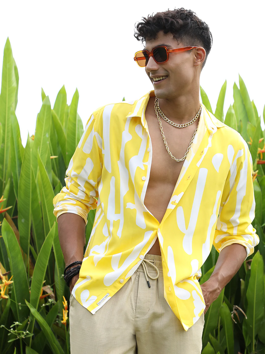 Abstract Print Shirt - Image 6
