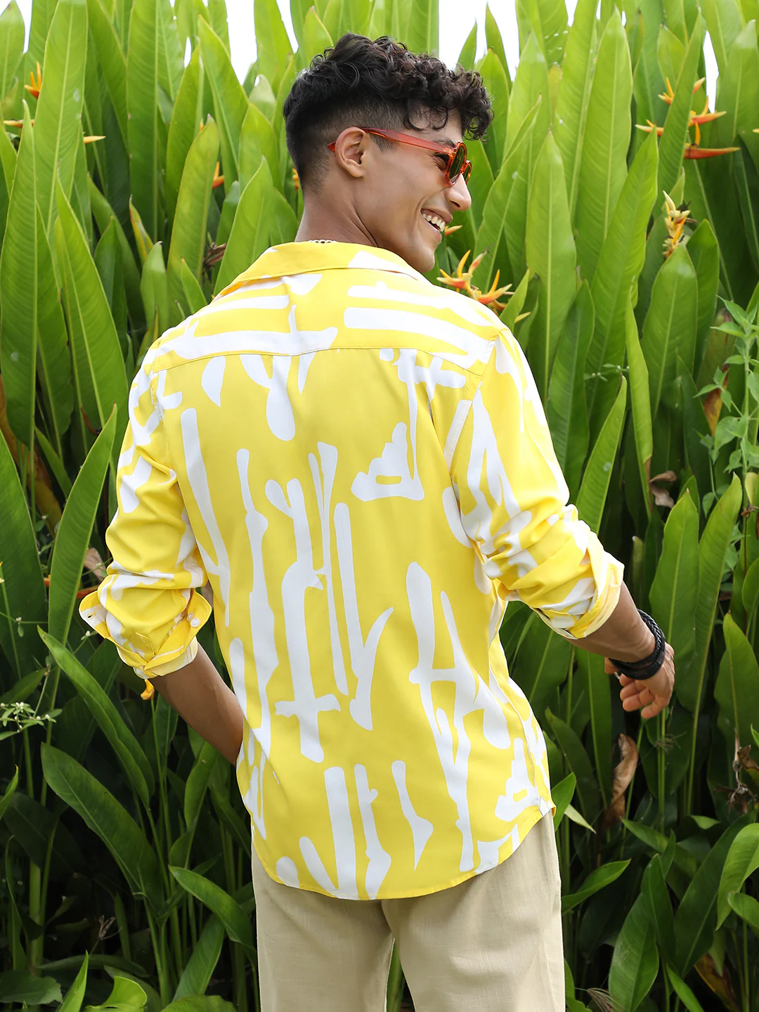 Abstract Print Shirt - Image 7