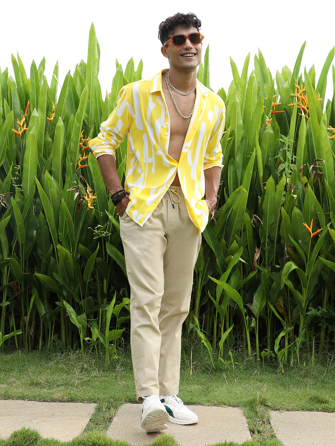 Abstract Print Shirt - Image 8
