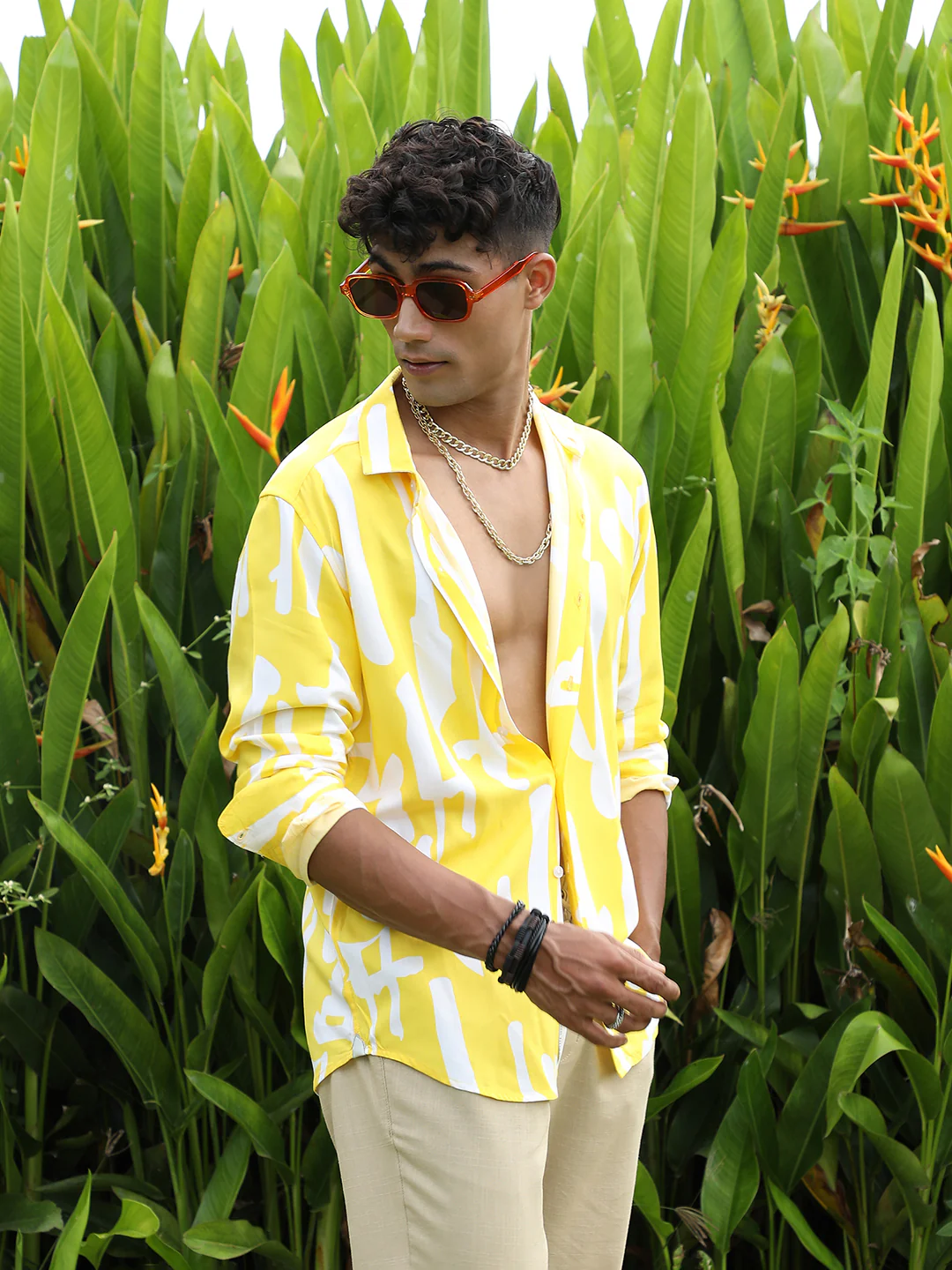 Abstract Print Shirt - Image 9