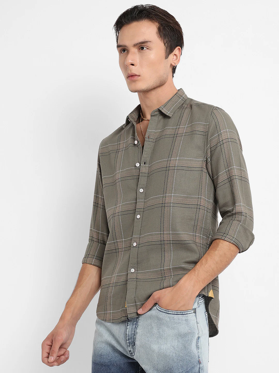 Maxi Tartan Plaid Shirt - Image 3