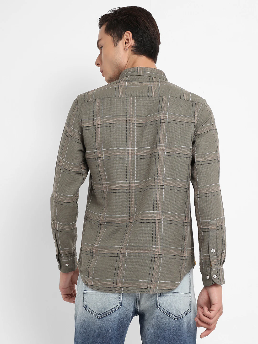 Maxi Tartan Plaid Shirt - Image 4