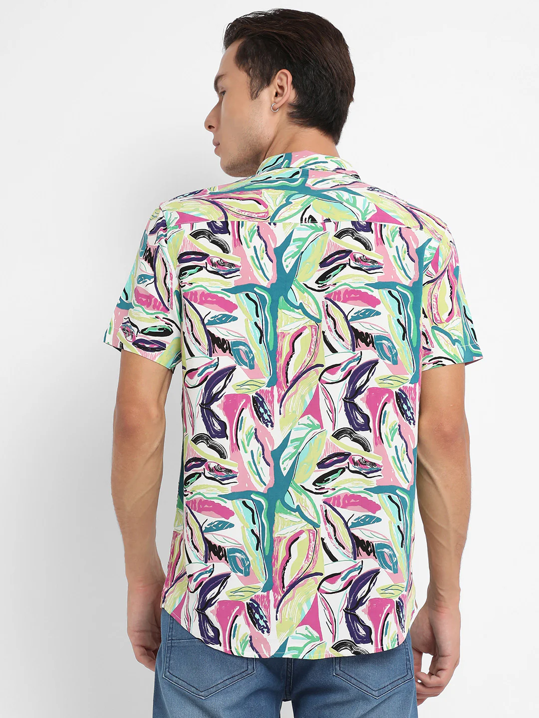 Abstract Foilage Shirt - Image 4