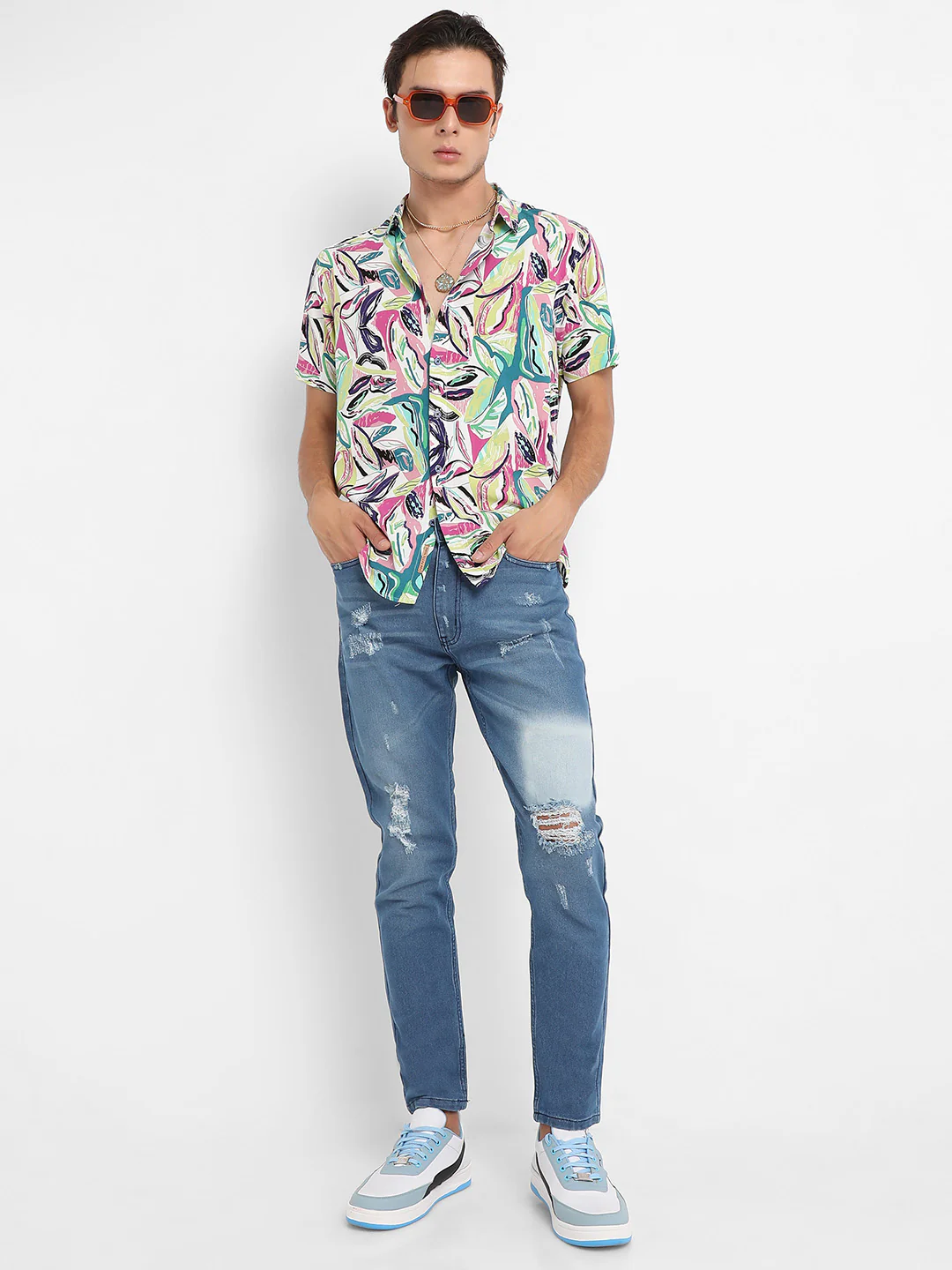 Abstract Foilage Shirt - Image 6