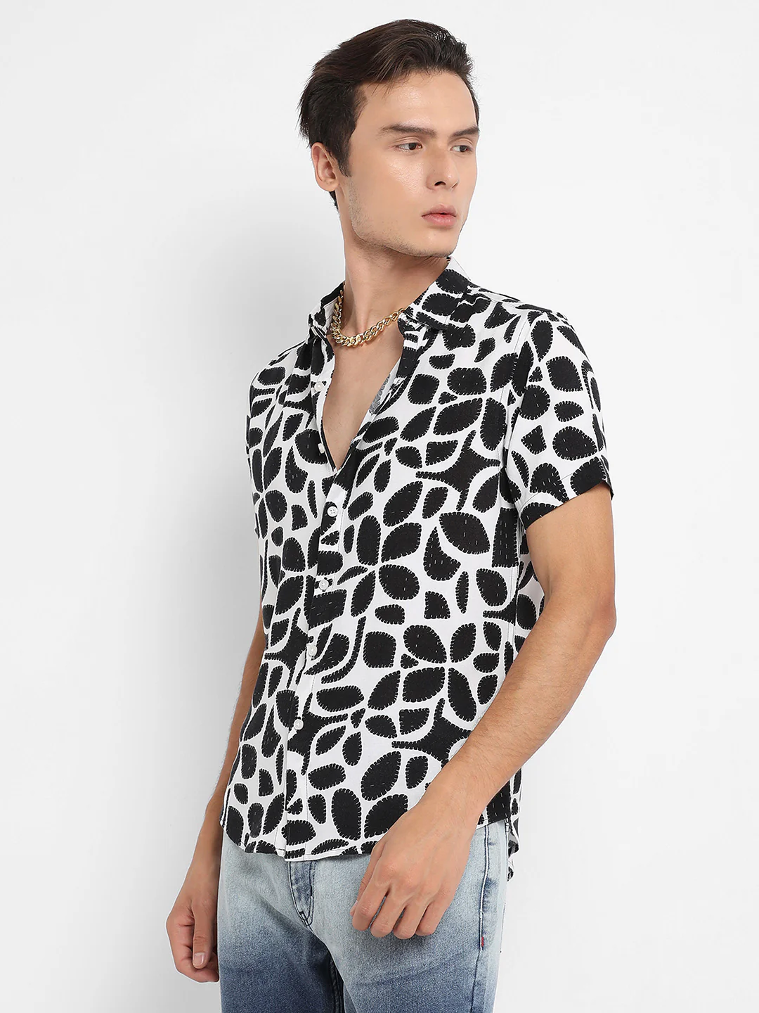 Contrast Block Shirt - Image 3