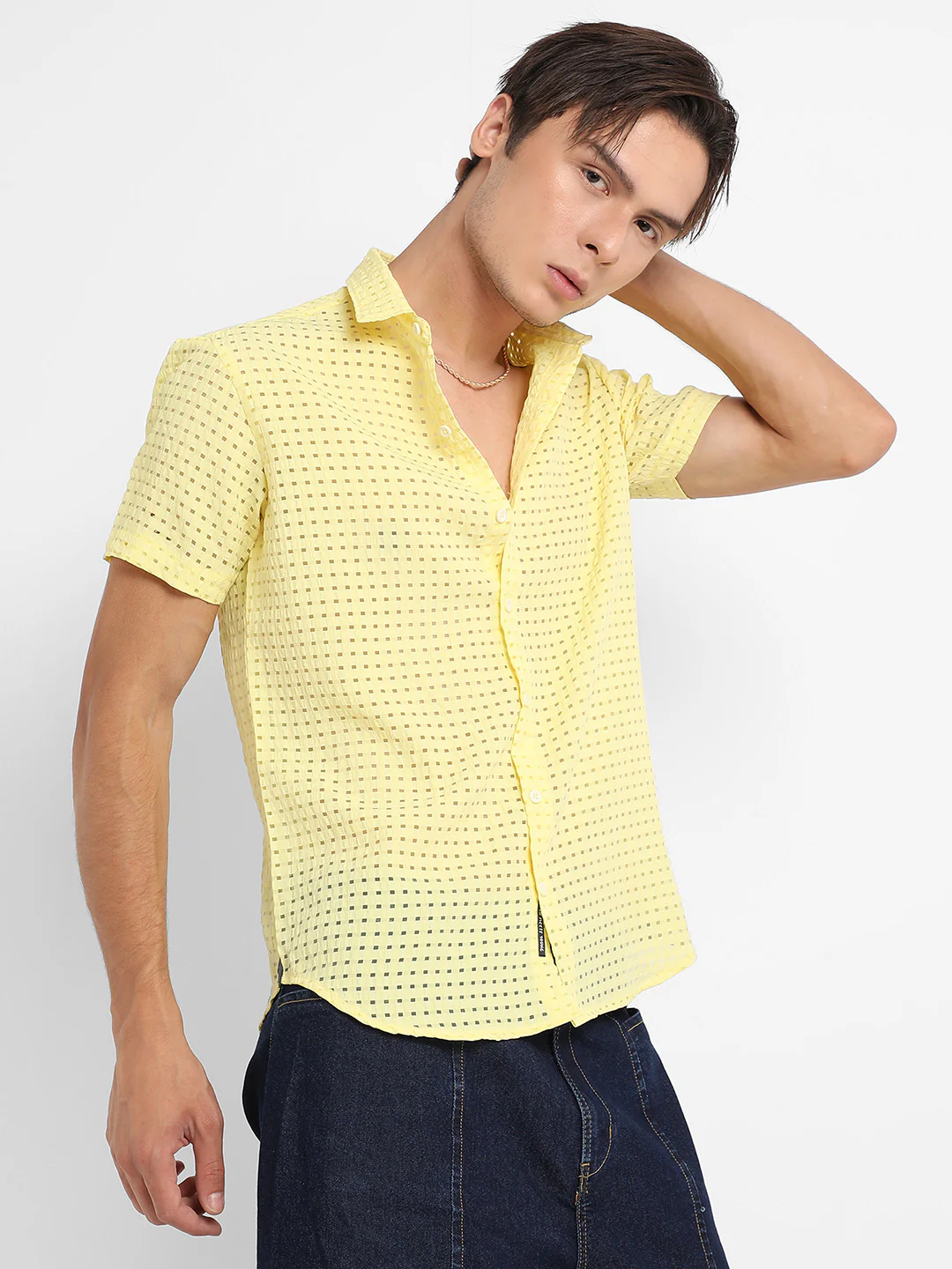See-Through Square Shirt - Image 3