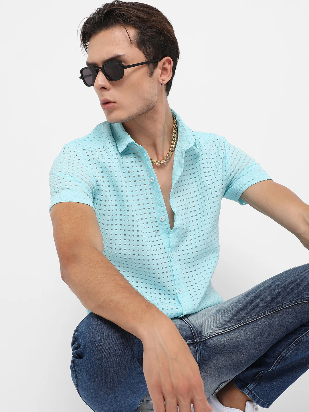 See-Through Square Shirt
