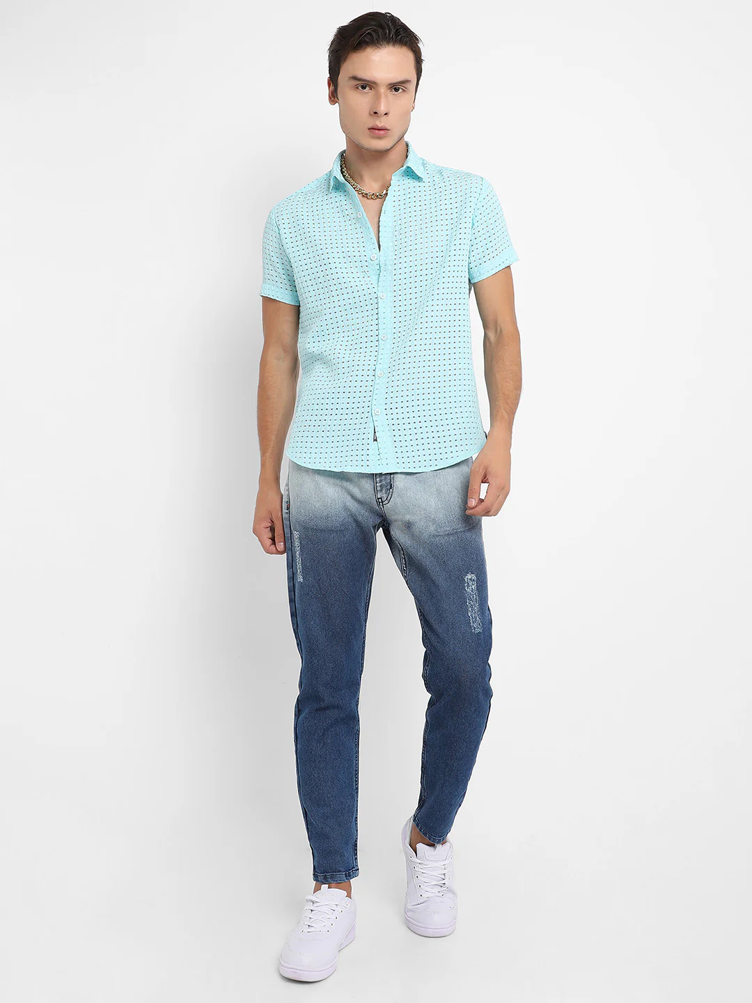 See-Through Square Shirt - Image 5