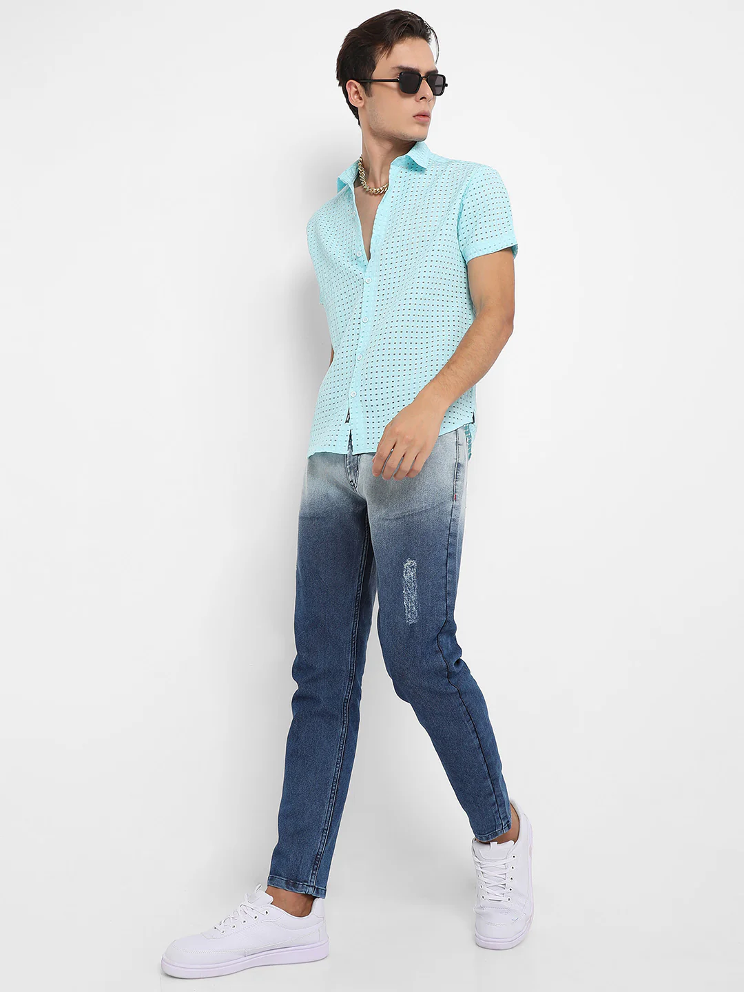 See-Through Square Shirt - Image 6