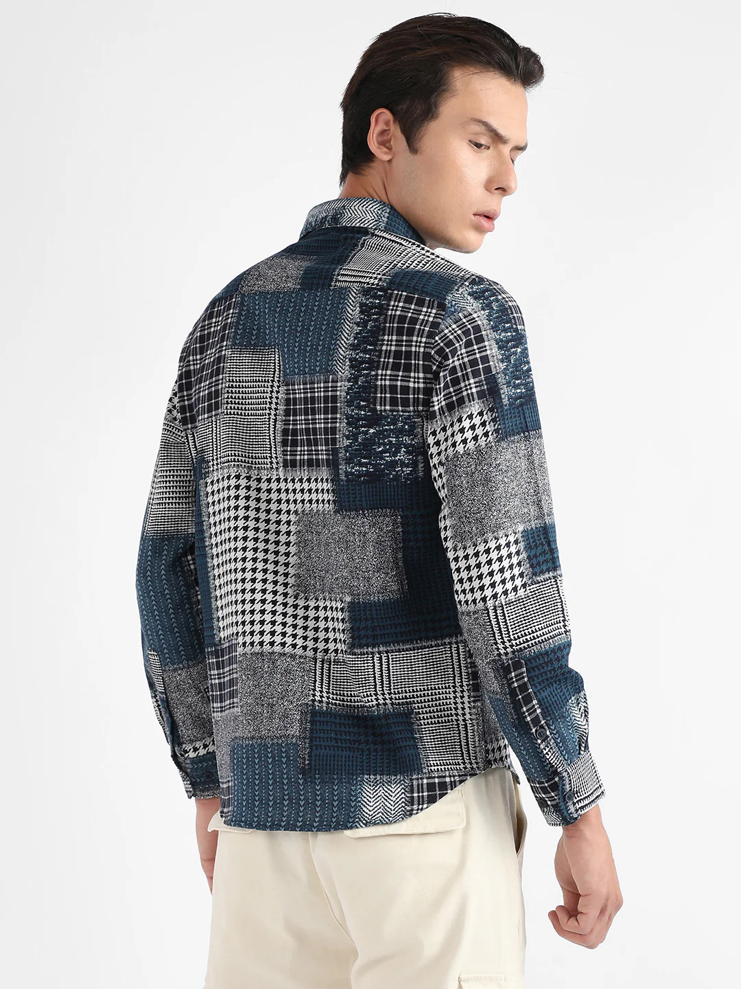 Herringbone Block Shirt - Image 4
