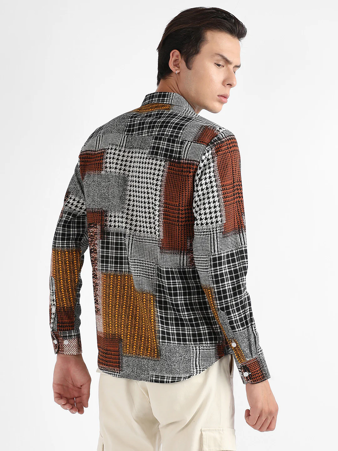 Herringbone Block Shirt - Image 4