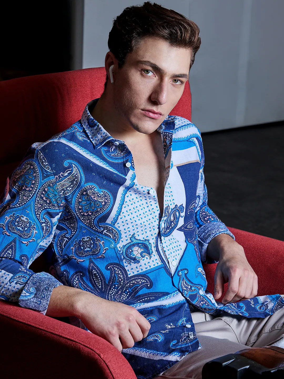 Paisley Block Shirt - Image 2