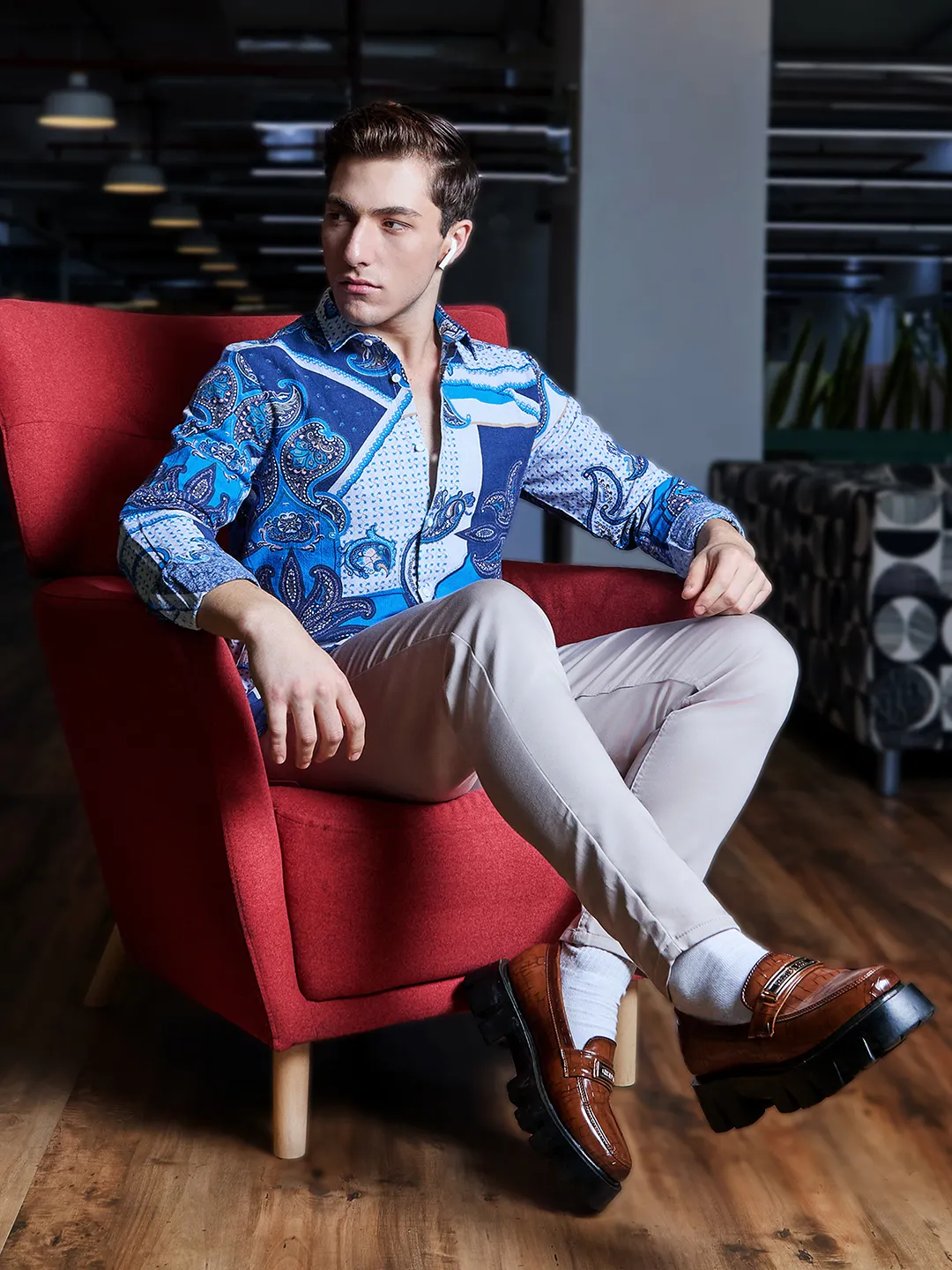 Paisley Block Shirt - Image 3