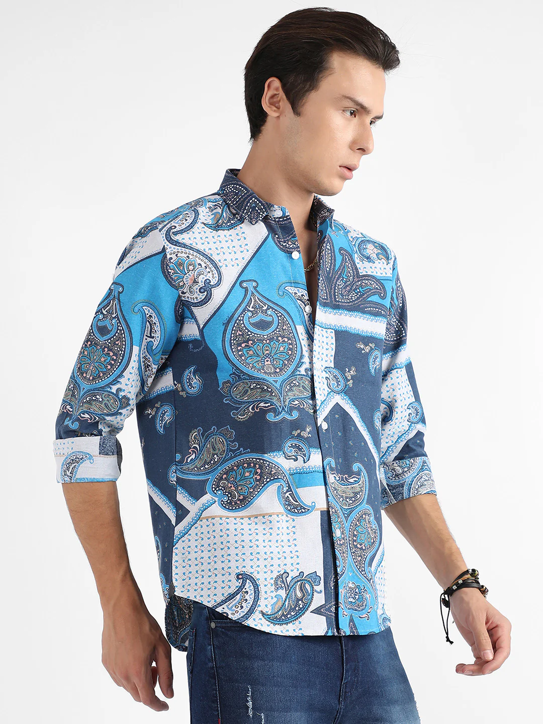 Paisley Block Shirt - Image 6