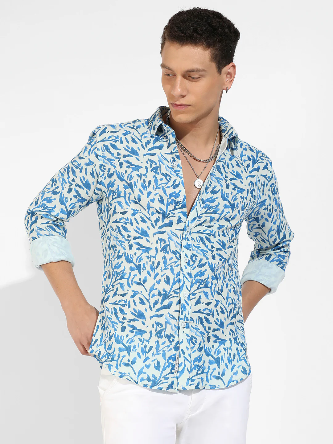 Foliage Strokes Shirt - Image 2