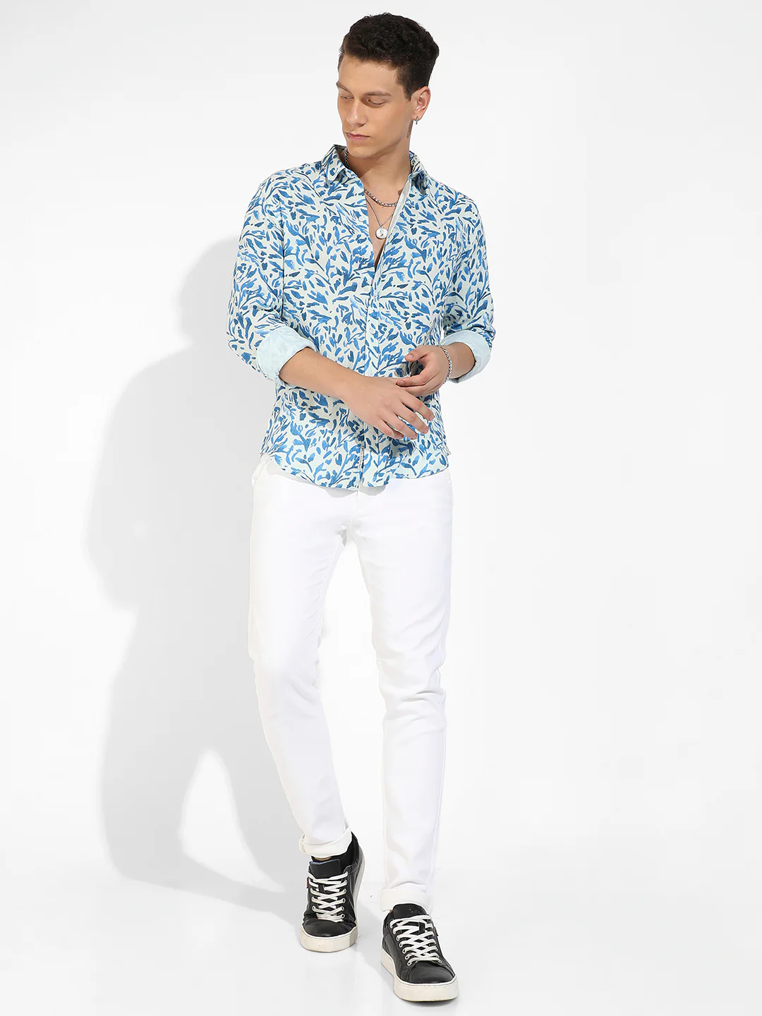 Foliage Strokes Shirt - Image 5