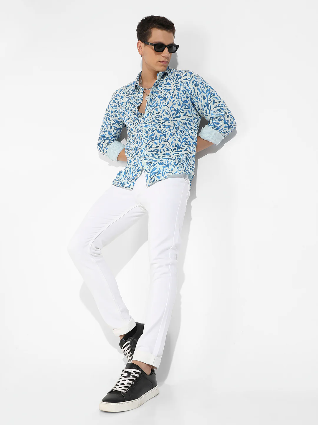 Foliage Strokes Shirt - Image 6
