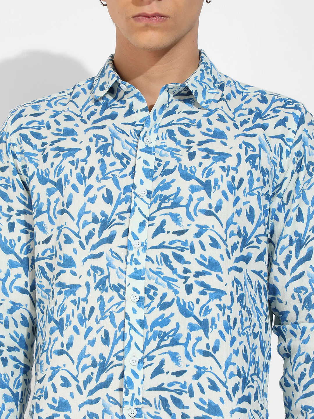 Foliage Strokes Shirt - Image 7