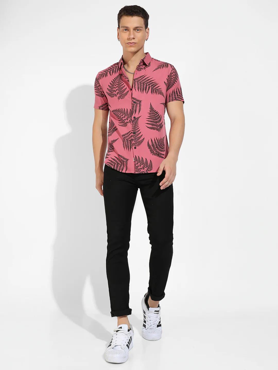 Contrast Fern Shirt - Image 5