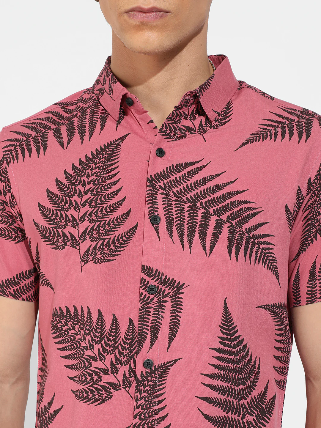 Contrast Fern Shirt - Image 7