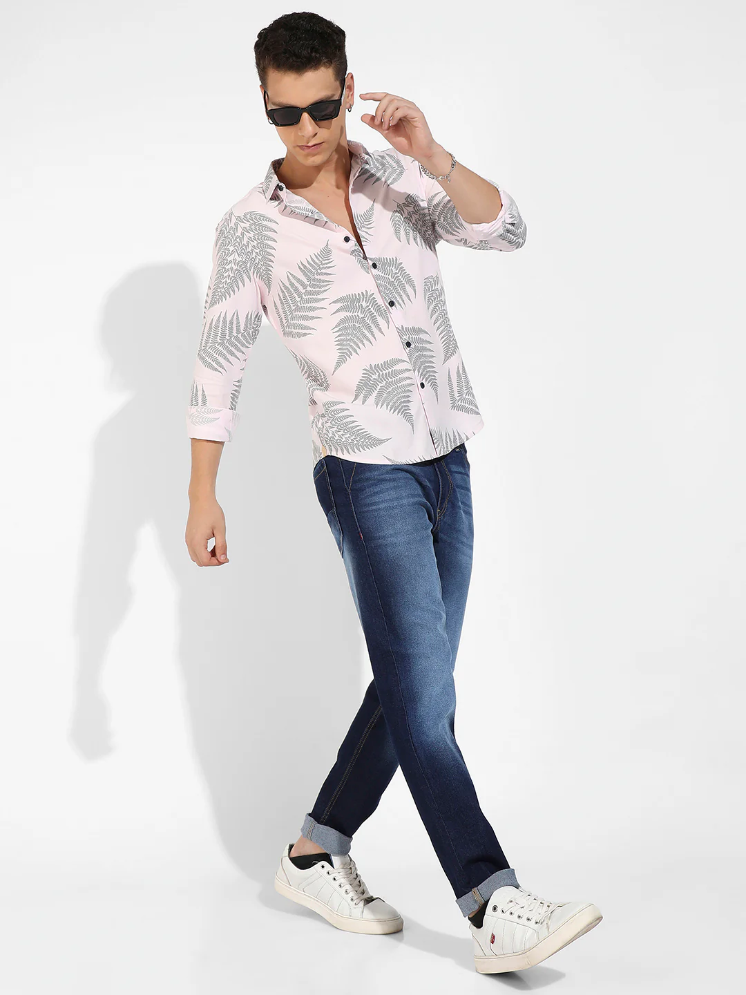 Contrast Fern Shirt - Image 6