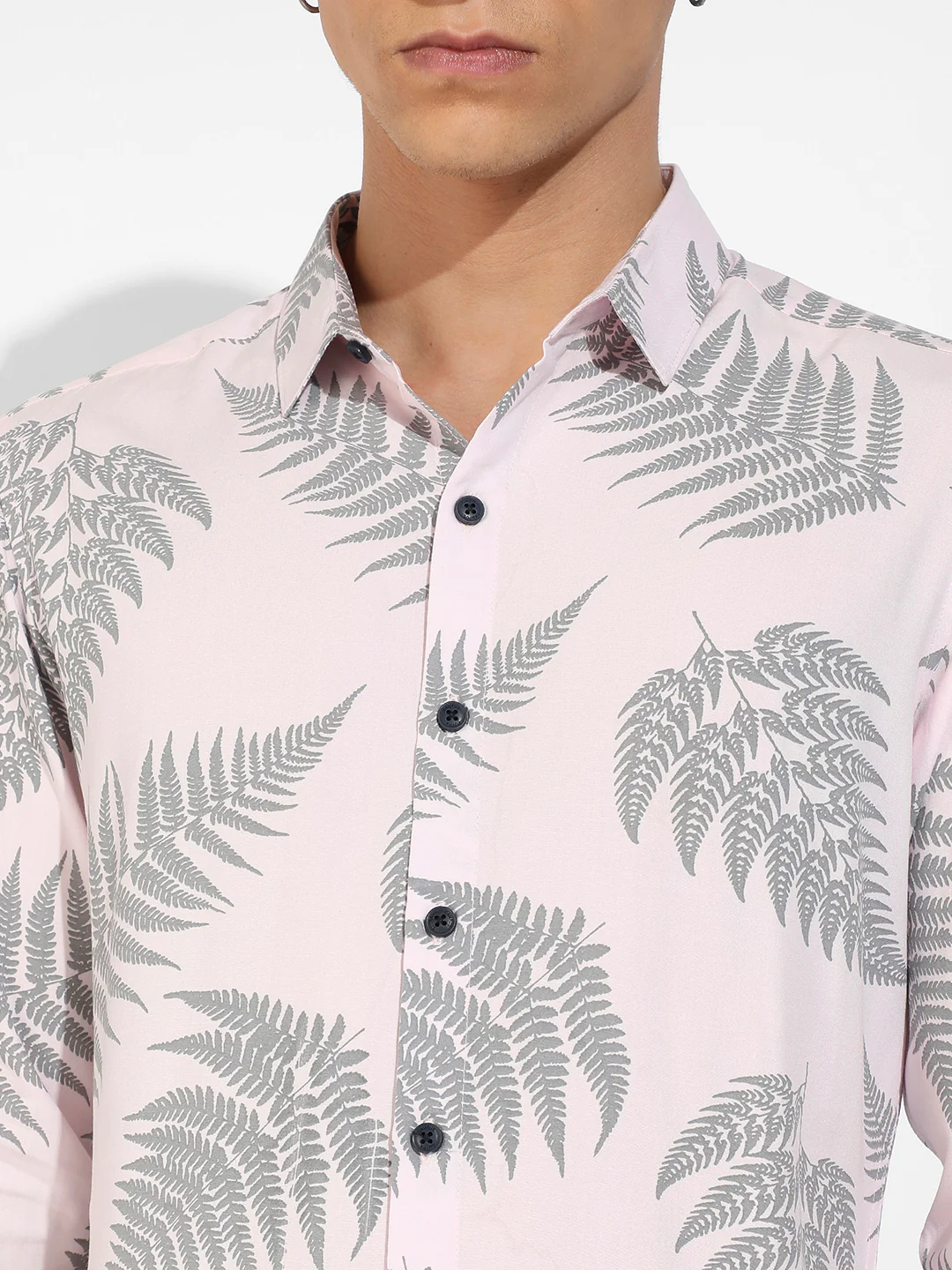 Contrast Fern Shirt - Image 7