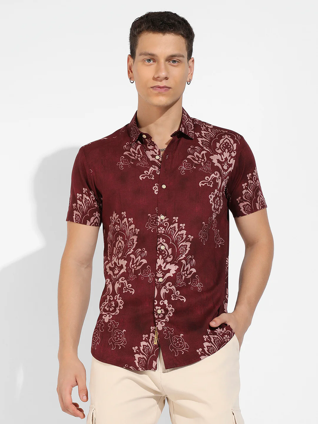 Ethnic Motif Shirt - Image 2