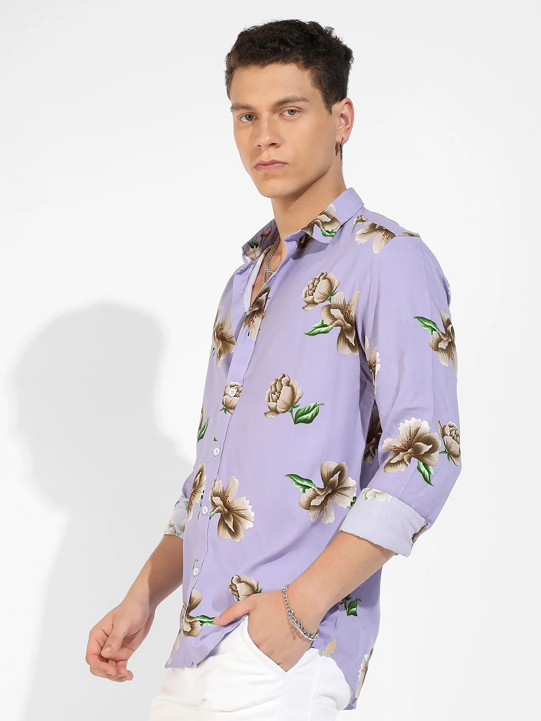 Floral Print Shirt - Image 3