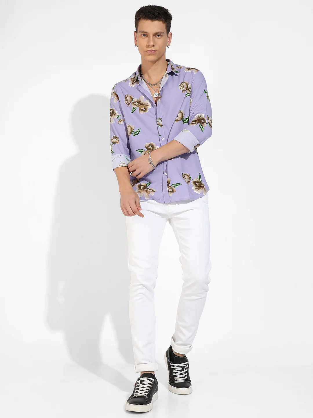 Floral Print Shirt - Image 5