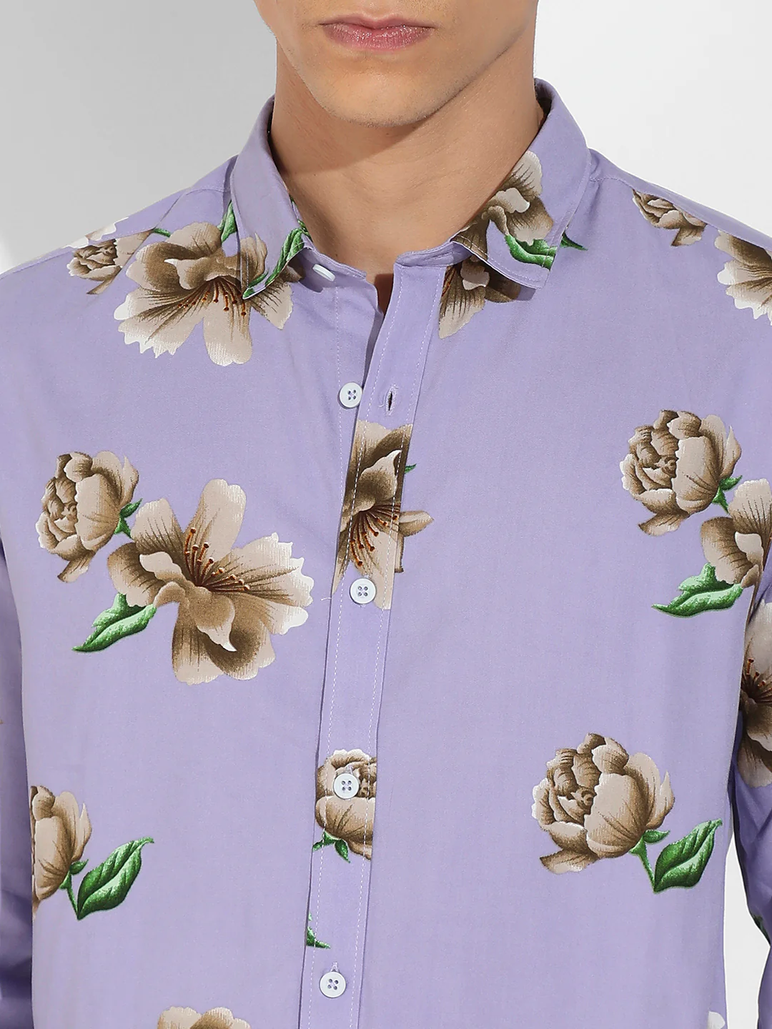 Floral Print Shirt - Image 7