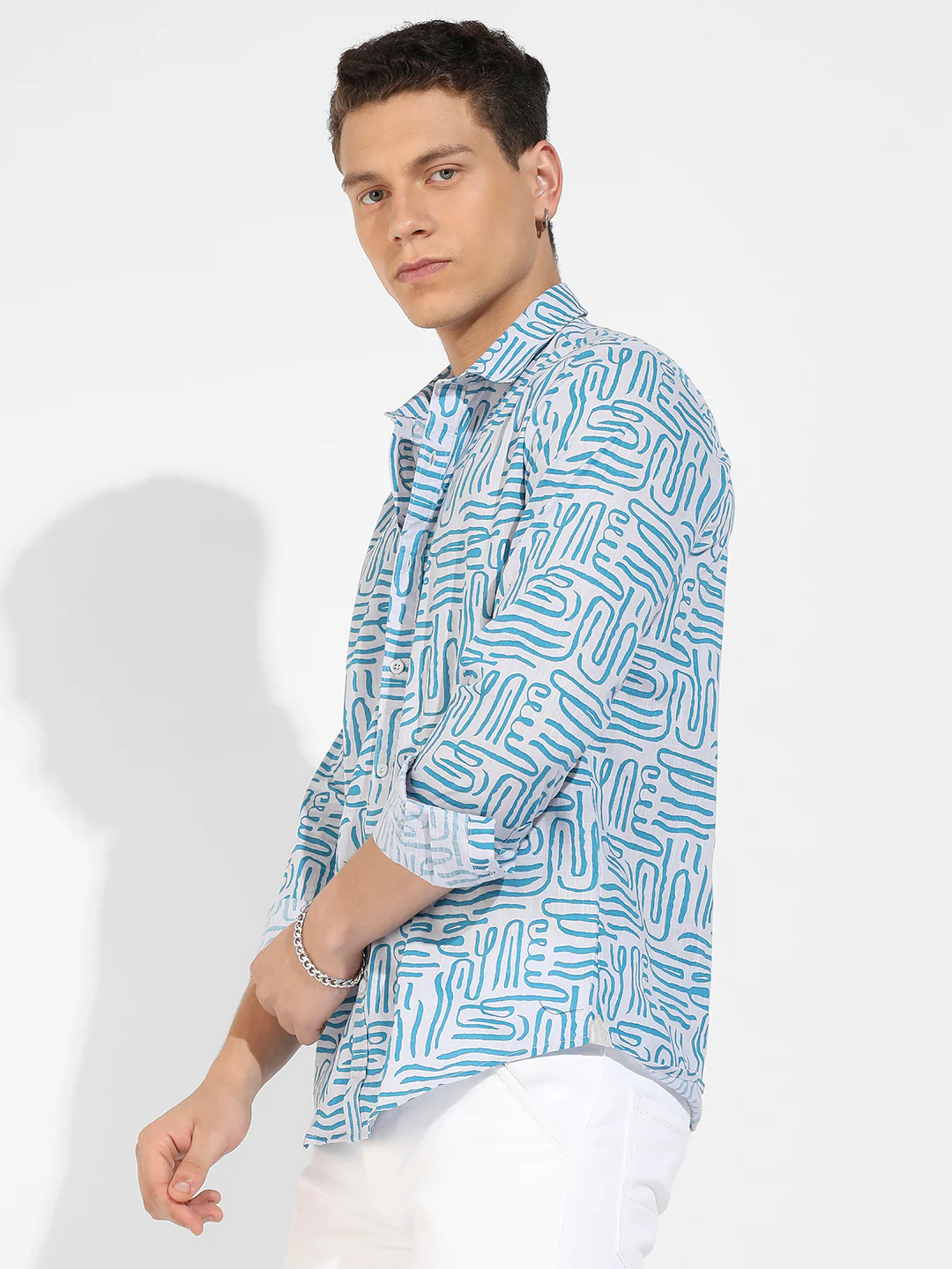 Abstract Print Shirt - Image 3