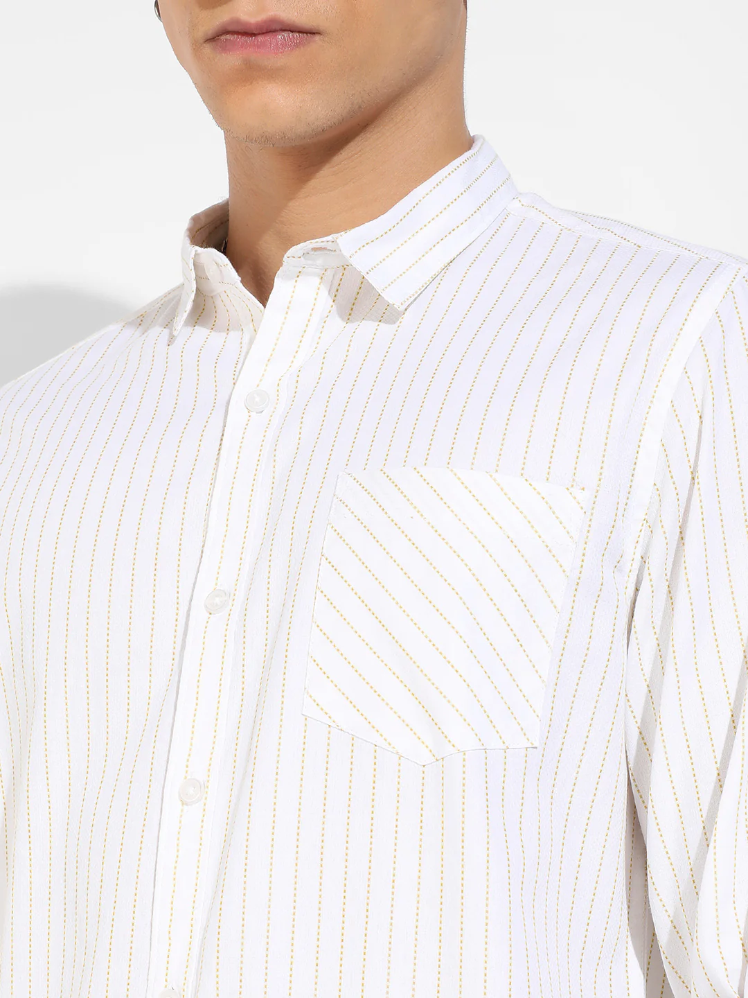 Chalk Striped Shirt - Image 7
