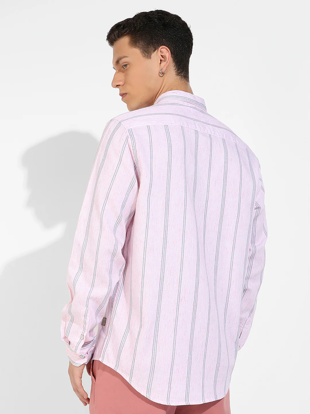 Heathered Striped Shirt - Image 4
