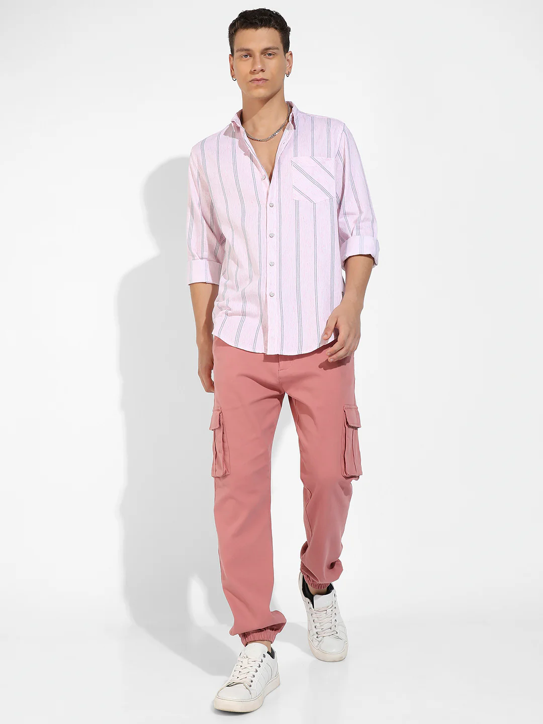 Heathered Striped Shirt - Image 5