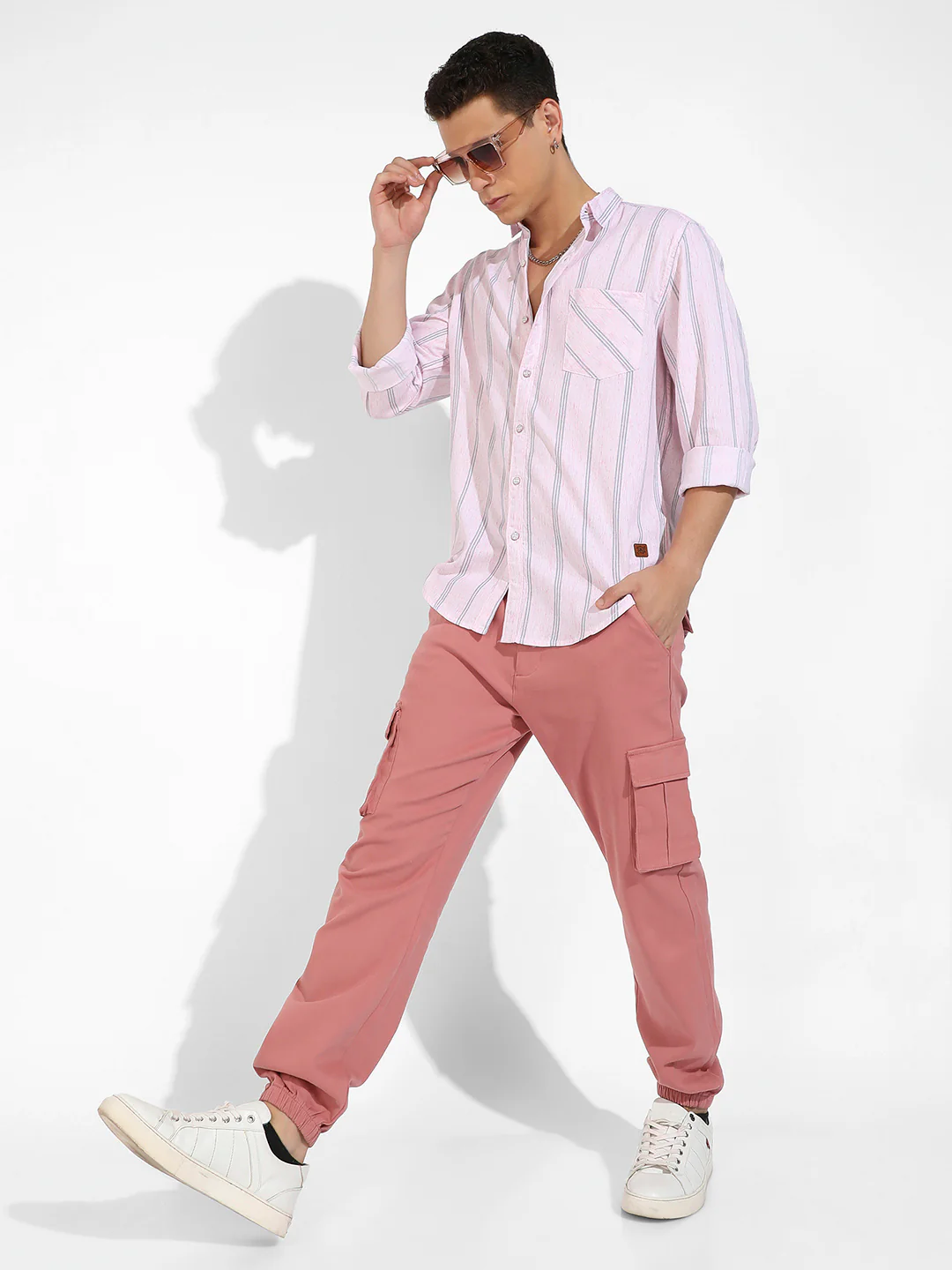 Heathered Striped Shirt - Image 6