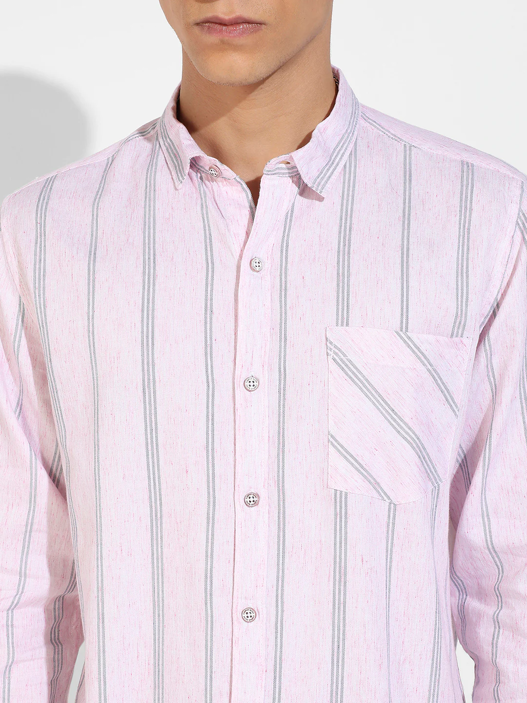 Heathered Striped Shirt - Image 7