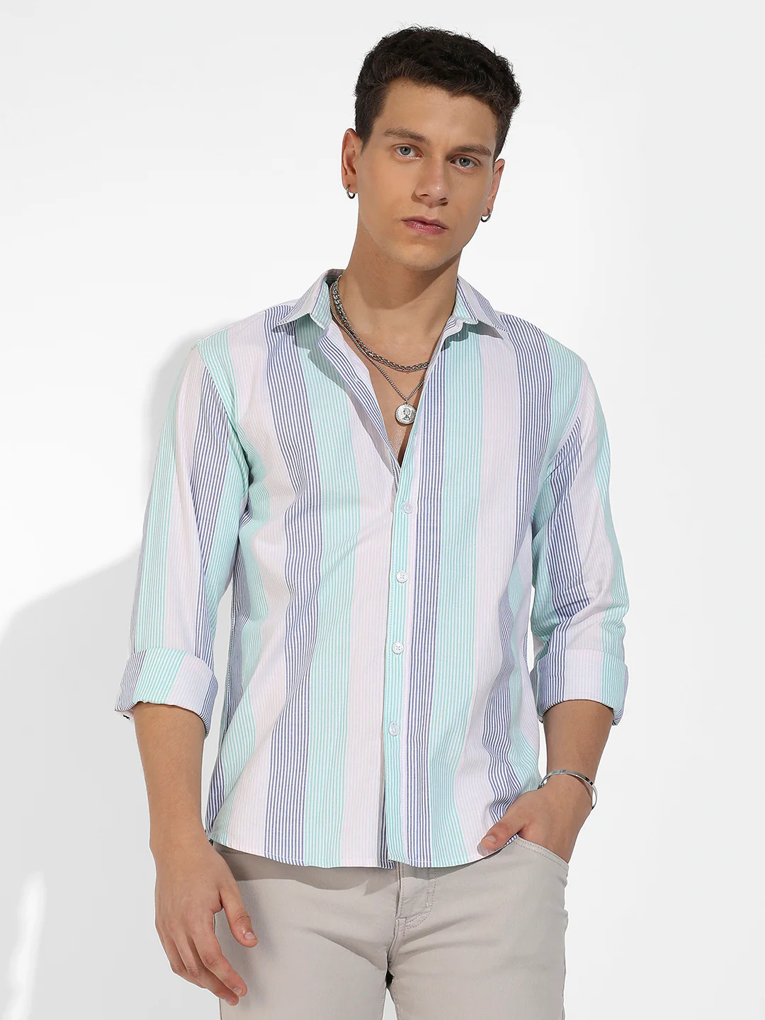 Block Striped Shirt - Image 2