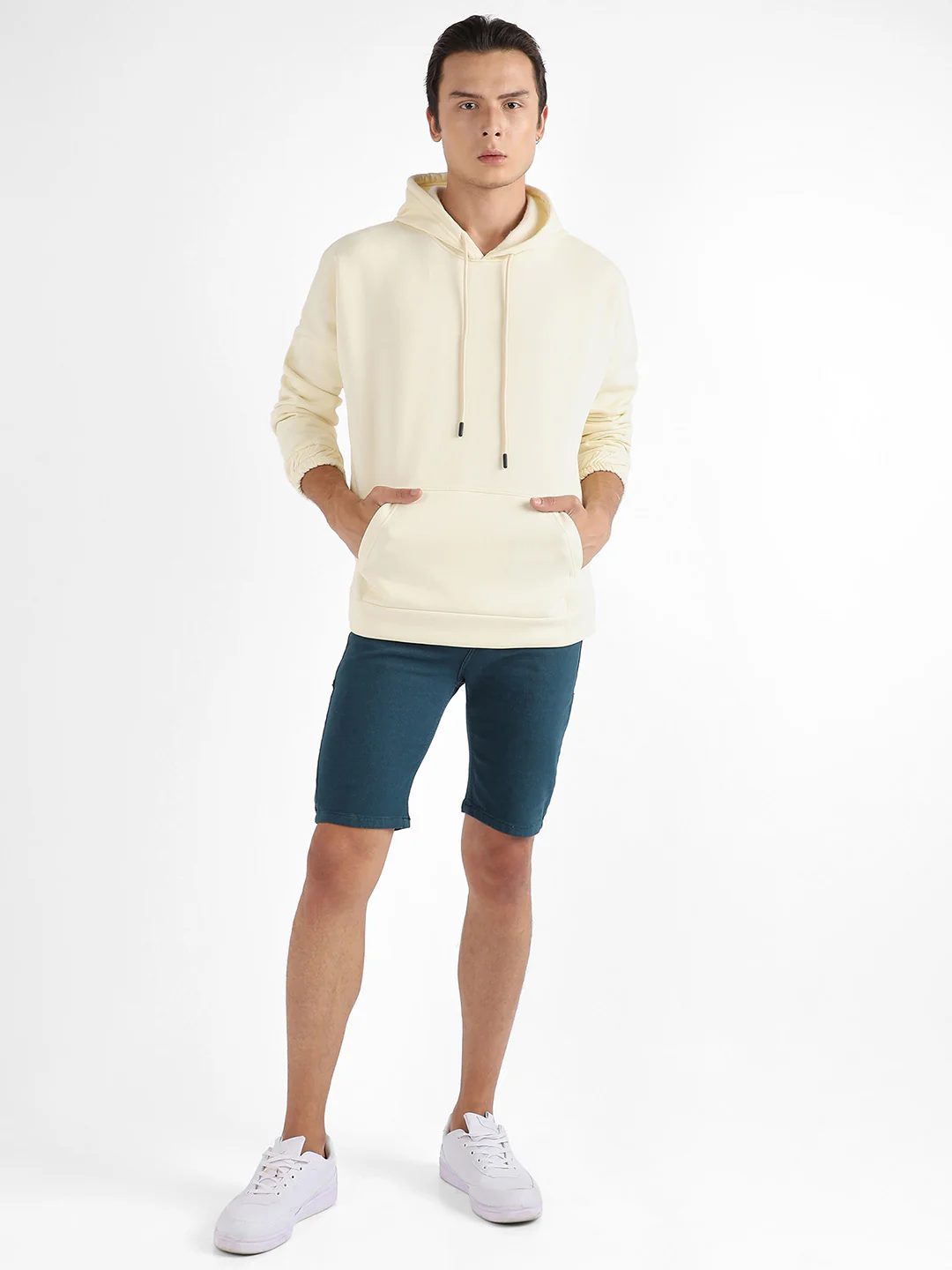 Oversized Pullover Sweatshirt With Kangaroo Pocket - Image 5