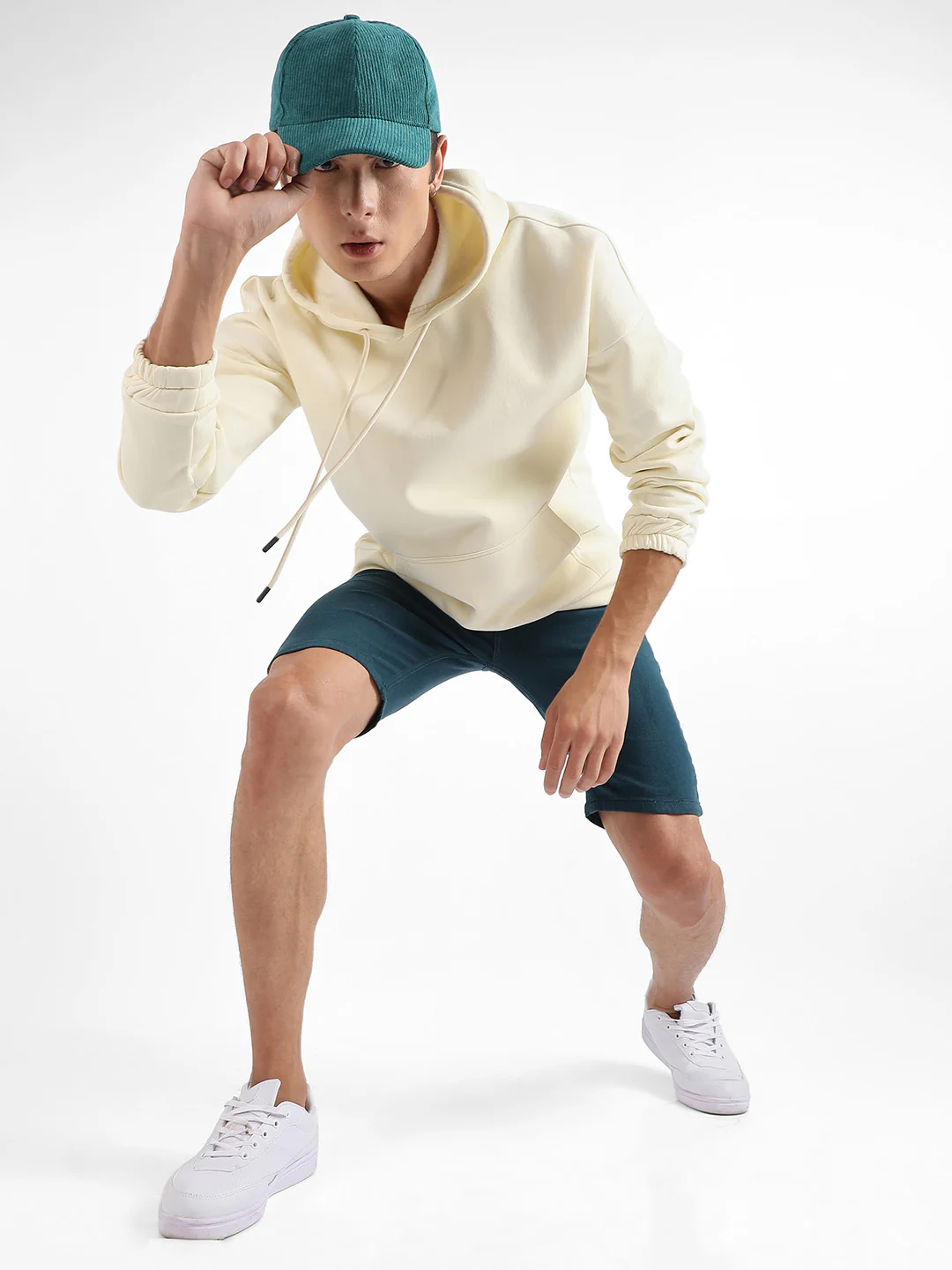 Oversized Pullover Sweatshirt With Kangaroo Pocket - Image 6