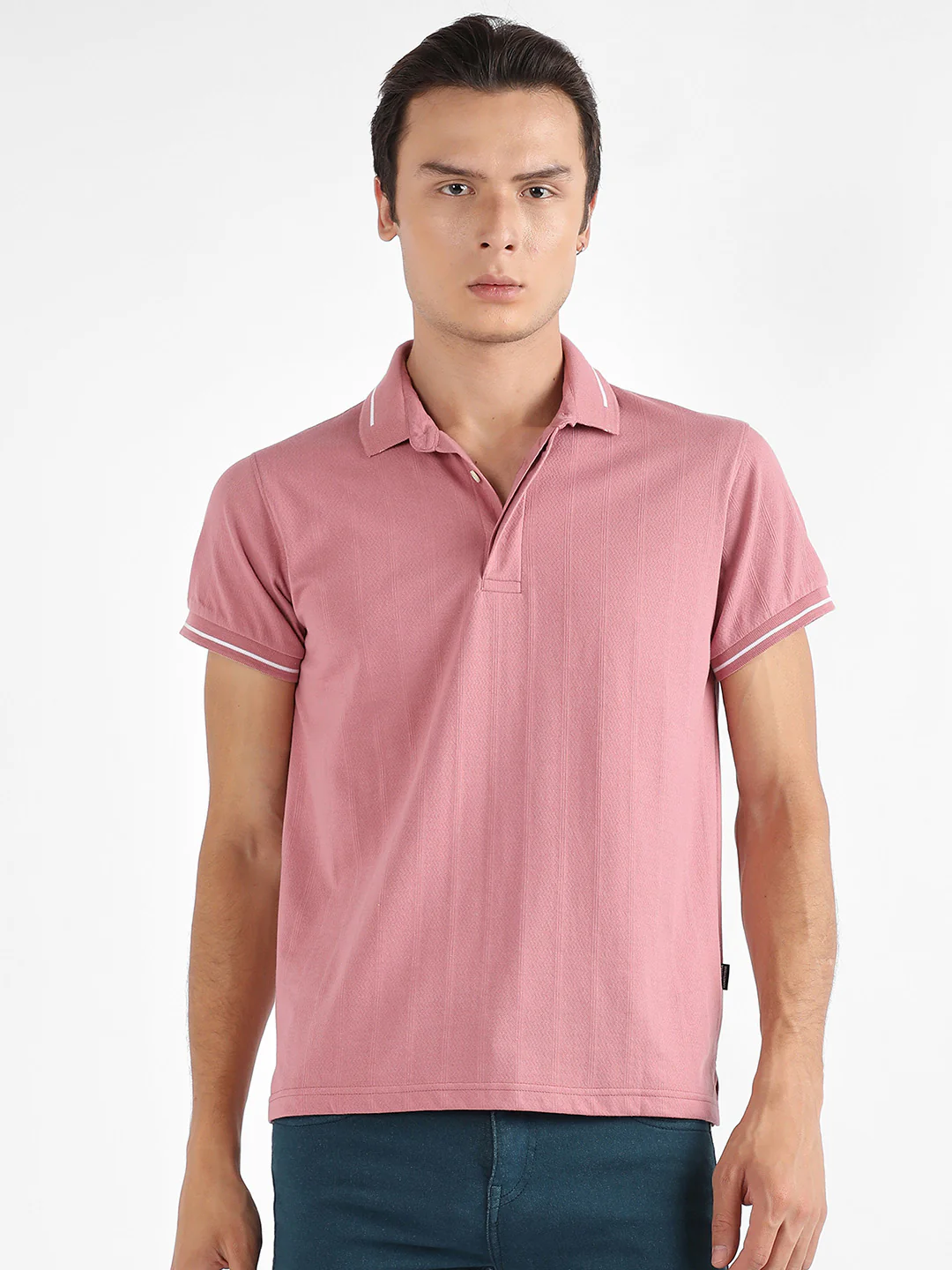 Self-Design Halo Striped T-Shirt - Image 2