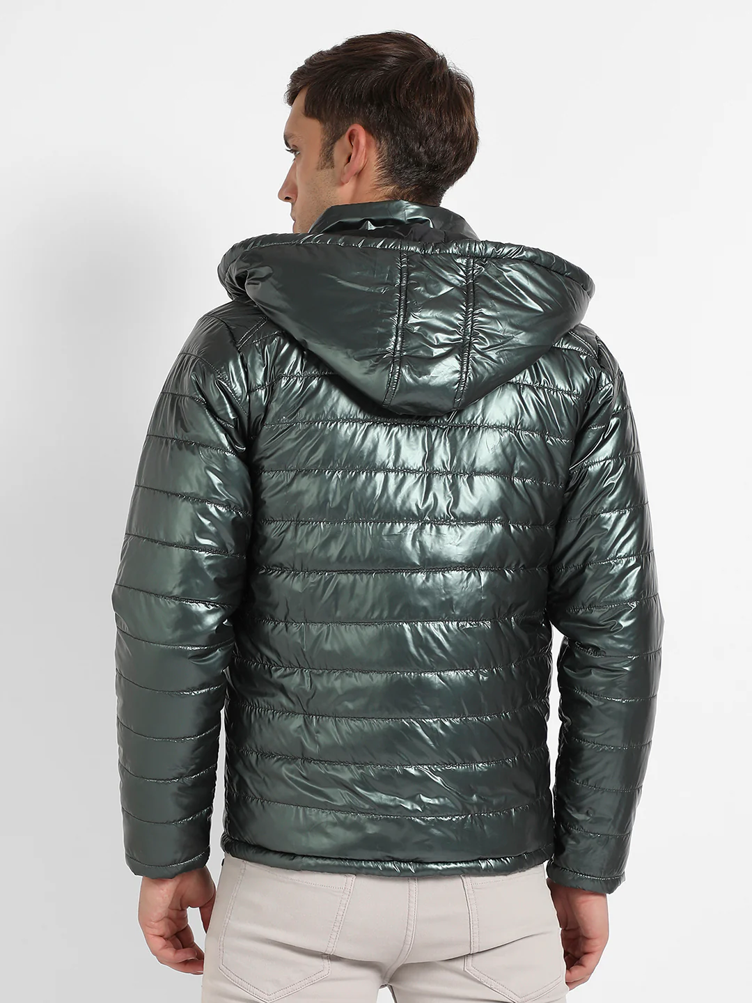 Zip-Front Quilted Puffer Jacket - Image 4