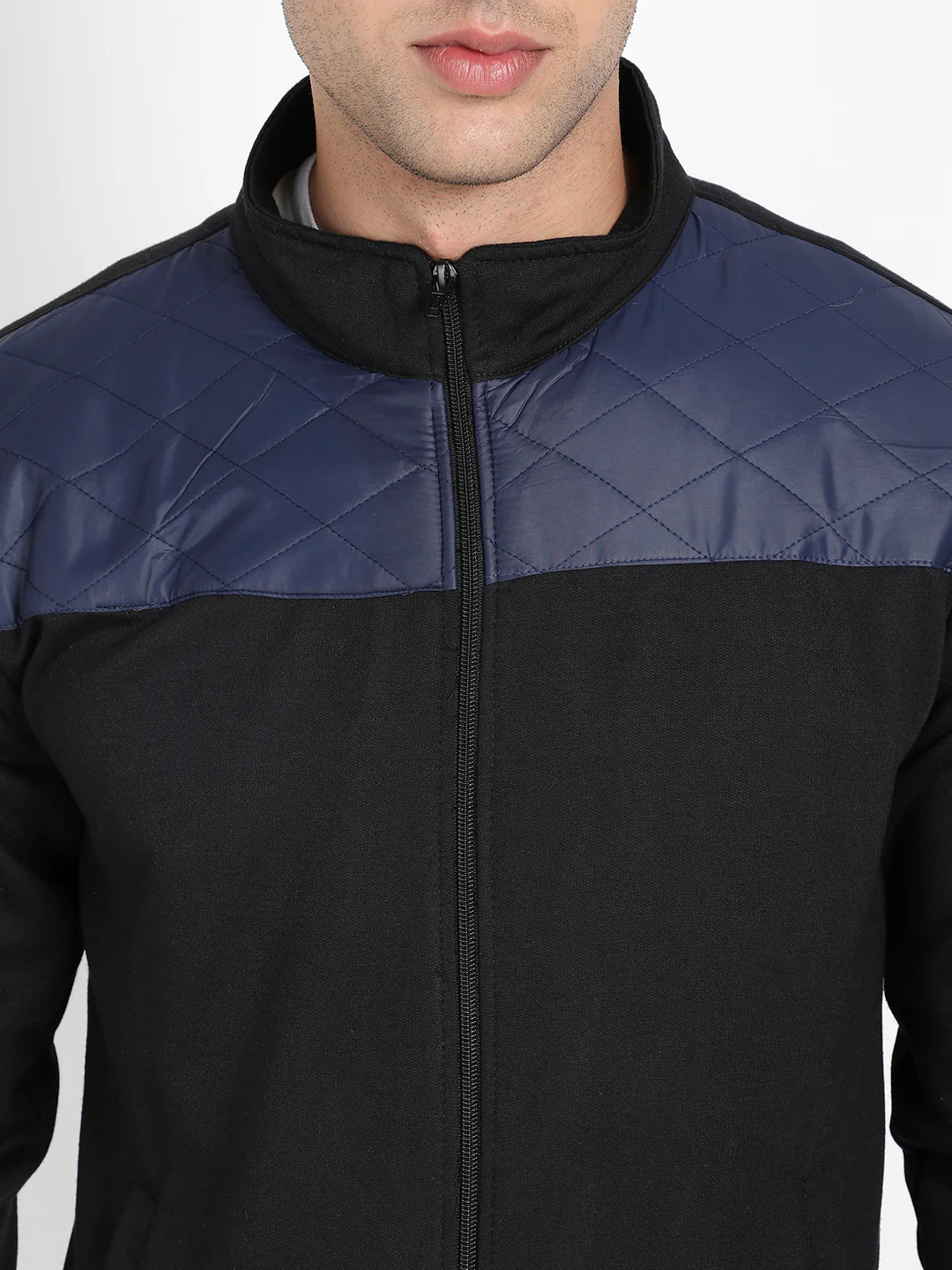 Zip-Front Jacket With Quilted Detail - Image 7