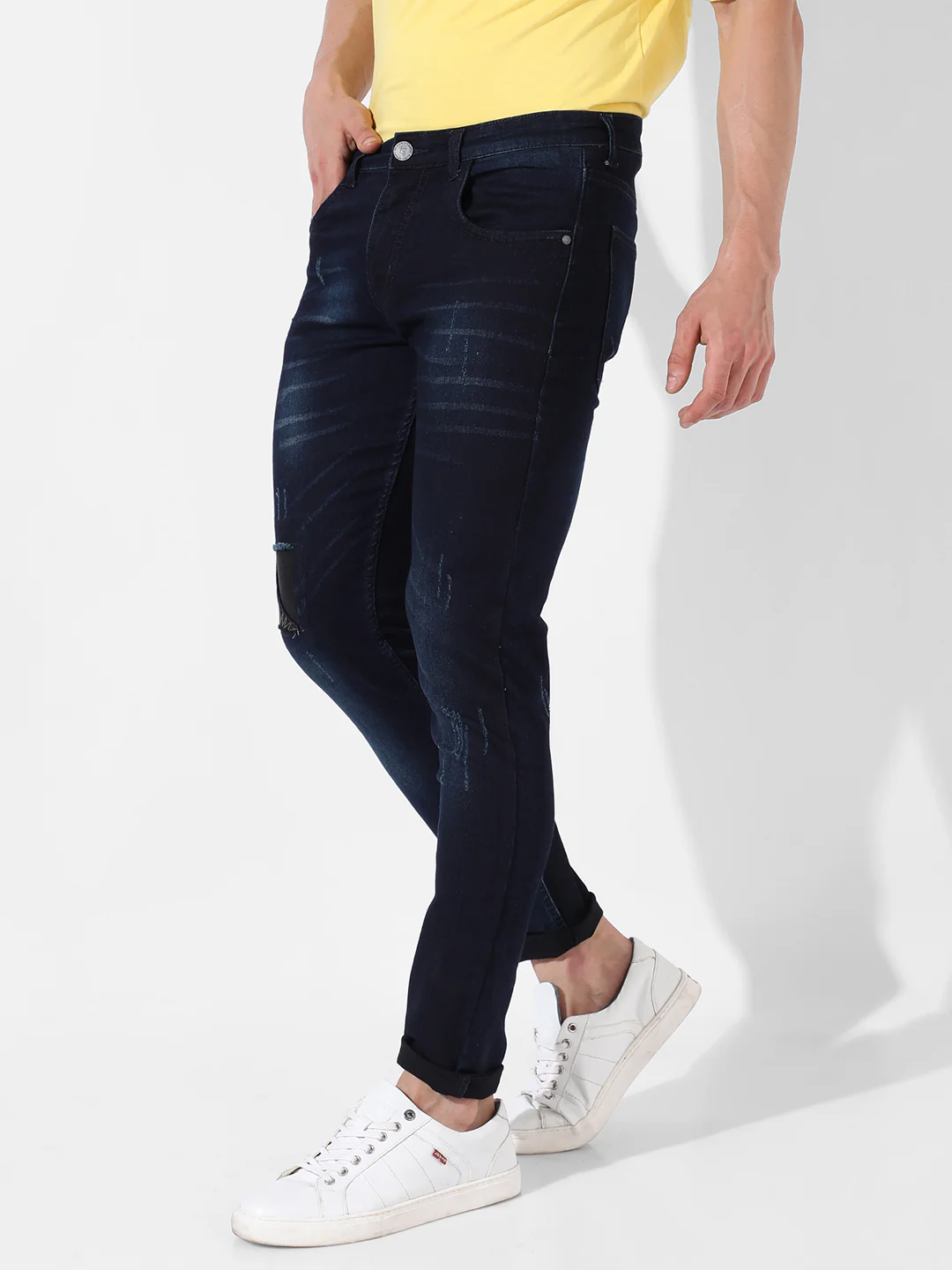 Medium-Washed Denim Jeans - Image 3
