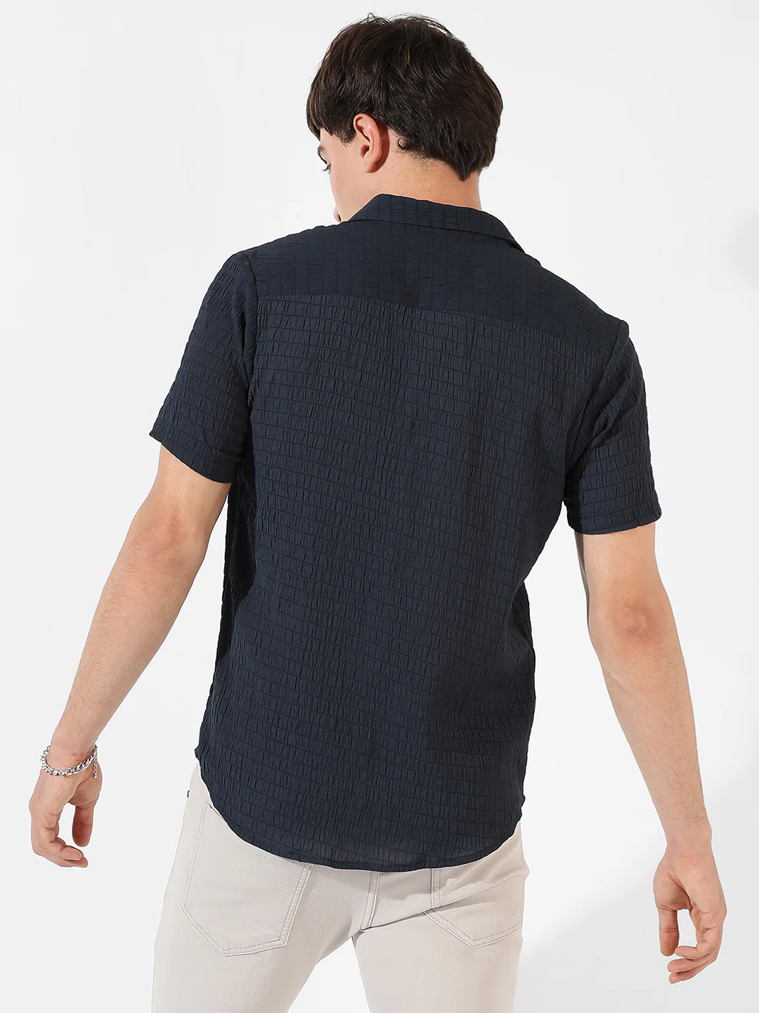 Textured Casual Shirt - Image 4