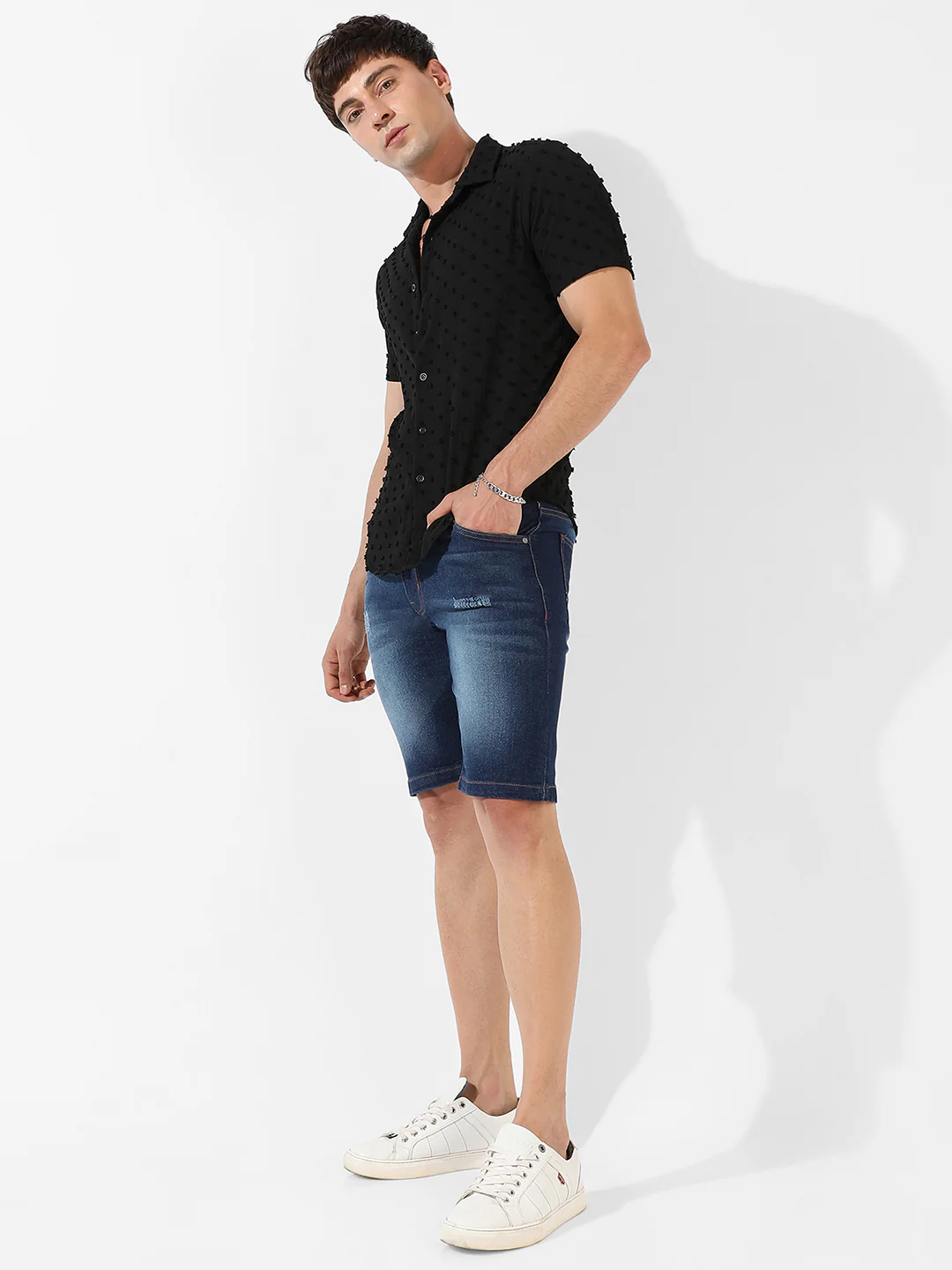 Self-Design Pom-Pom Shirt - Image 5